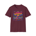 Kayaker Retro Arcade T-Shirt — Player 1 Kayaking Gamer Tee