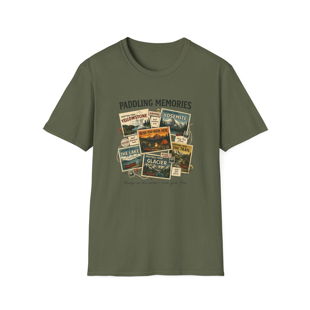 Paddling Memories National Parks T-Shirt