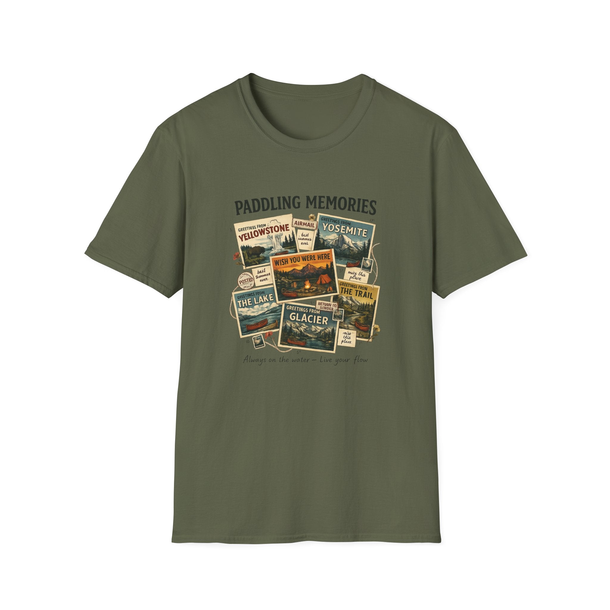 Paddling Memories National Parks T-Shirt