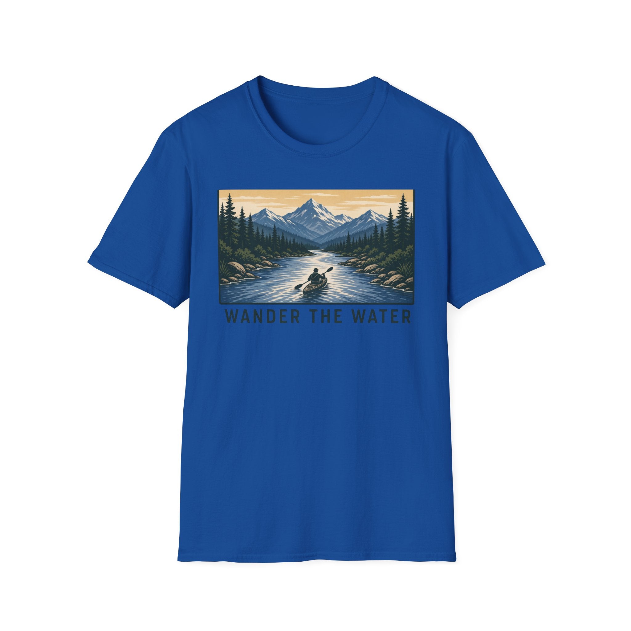 Wander the Water T-Shirt — Mountain Kayak Adventure Tee