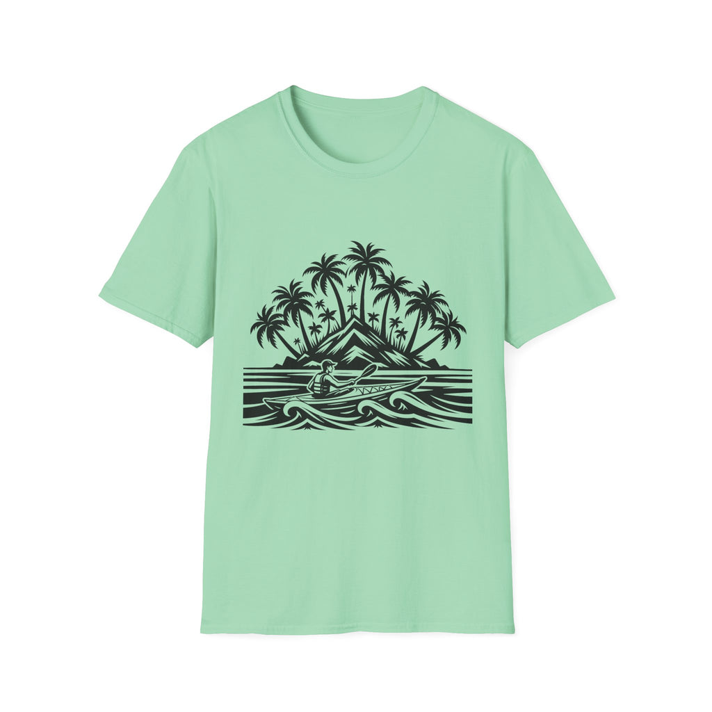 Tropical Waves Palm Island Graphic Tee