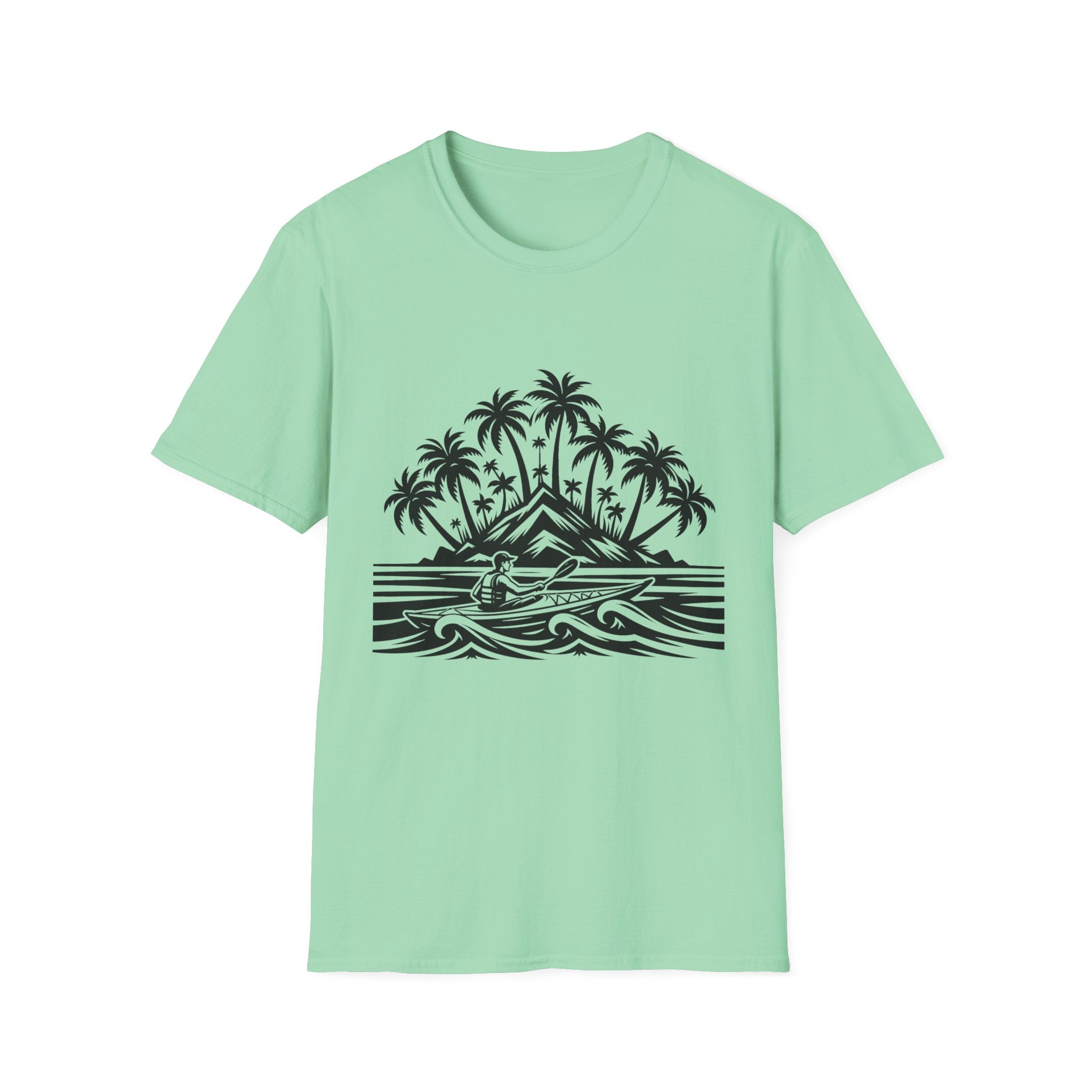 Tropical Waves Palm Island Graphic Tee