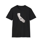 California Map kayak T-Shirt — State Outline