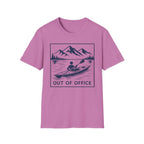 Out Of Office Kayaking T-Shirt — Mountain Lake Adventure Tee