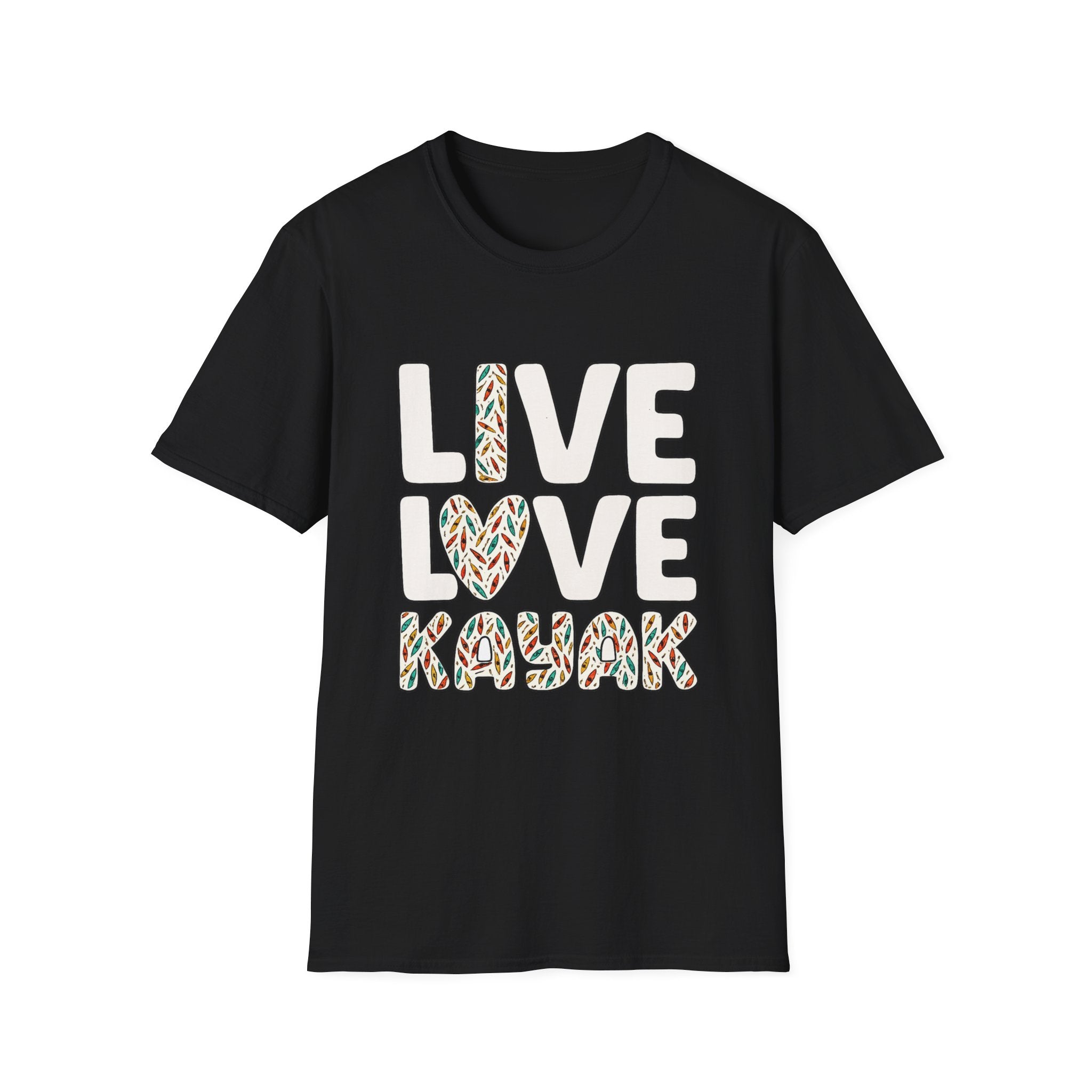 Live Love Kayak T-Shirt