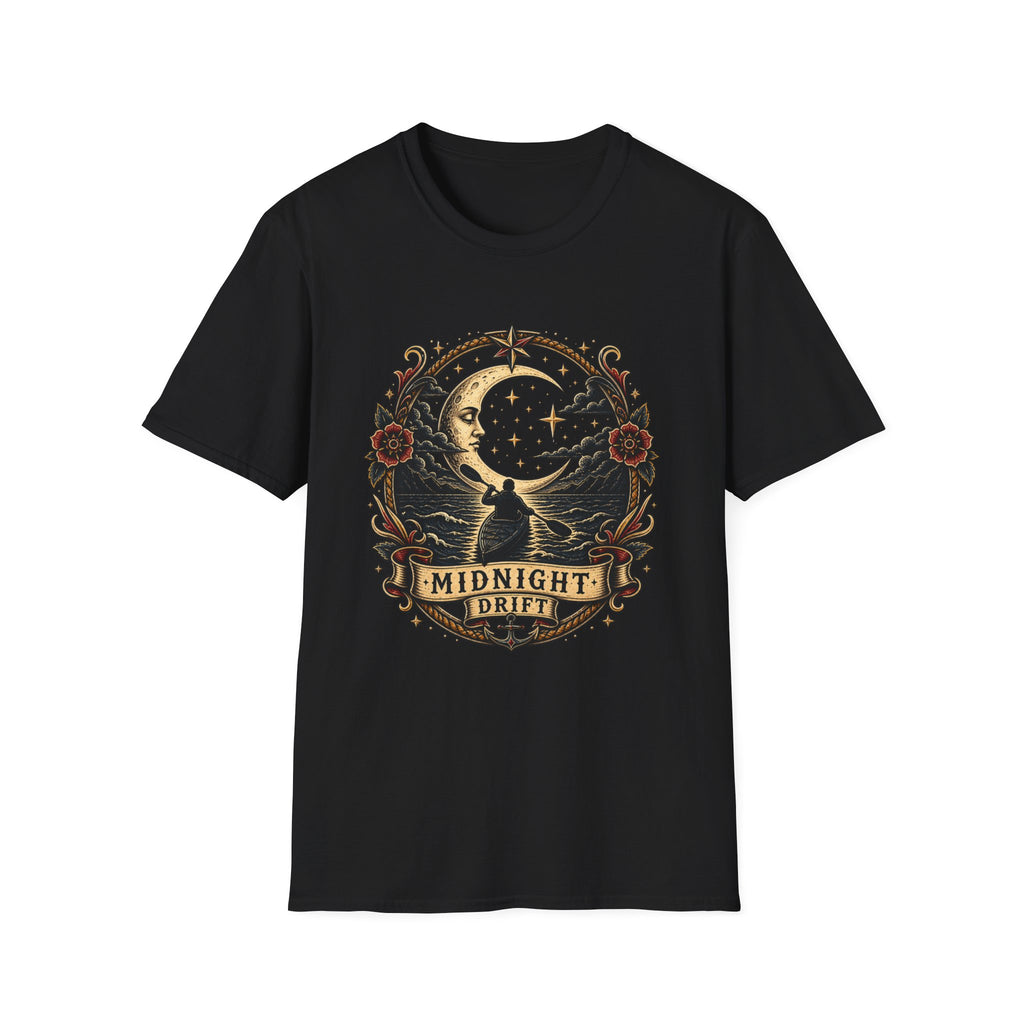Midnight Drift Moonlit Graphic T-Shirt