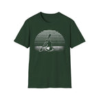 Kayak Sunset T-Shirt — Retro Design