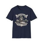 Paddle Till I Die T-Shirt — Skull Kayak Paddle Tee for Paddlers & Kayak Lovers