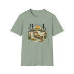 Otter Sunset T-Shirt — Cute River Otter Nature Graphic Tee