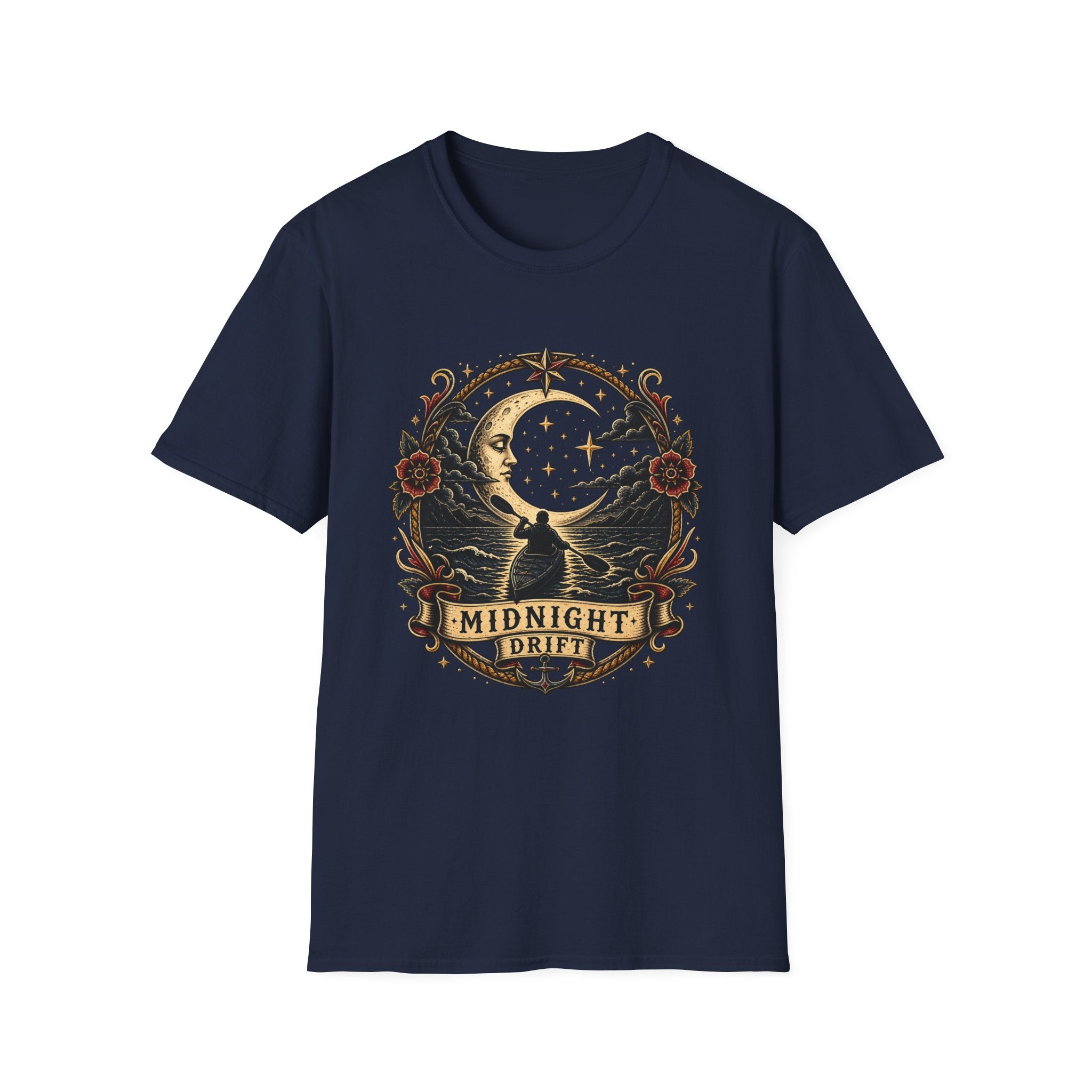 Midnight Drift Moonlit Graphic T-Shirt