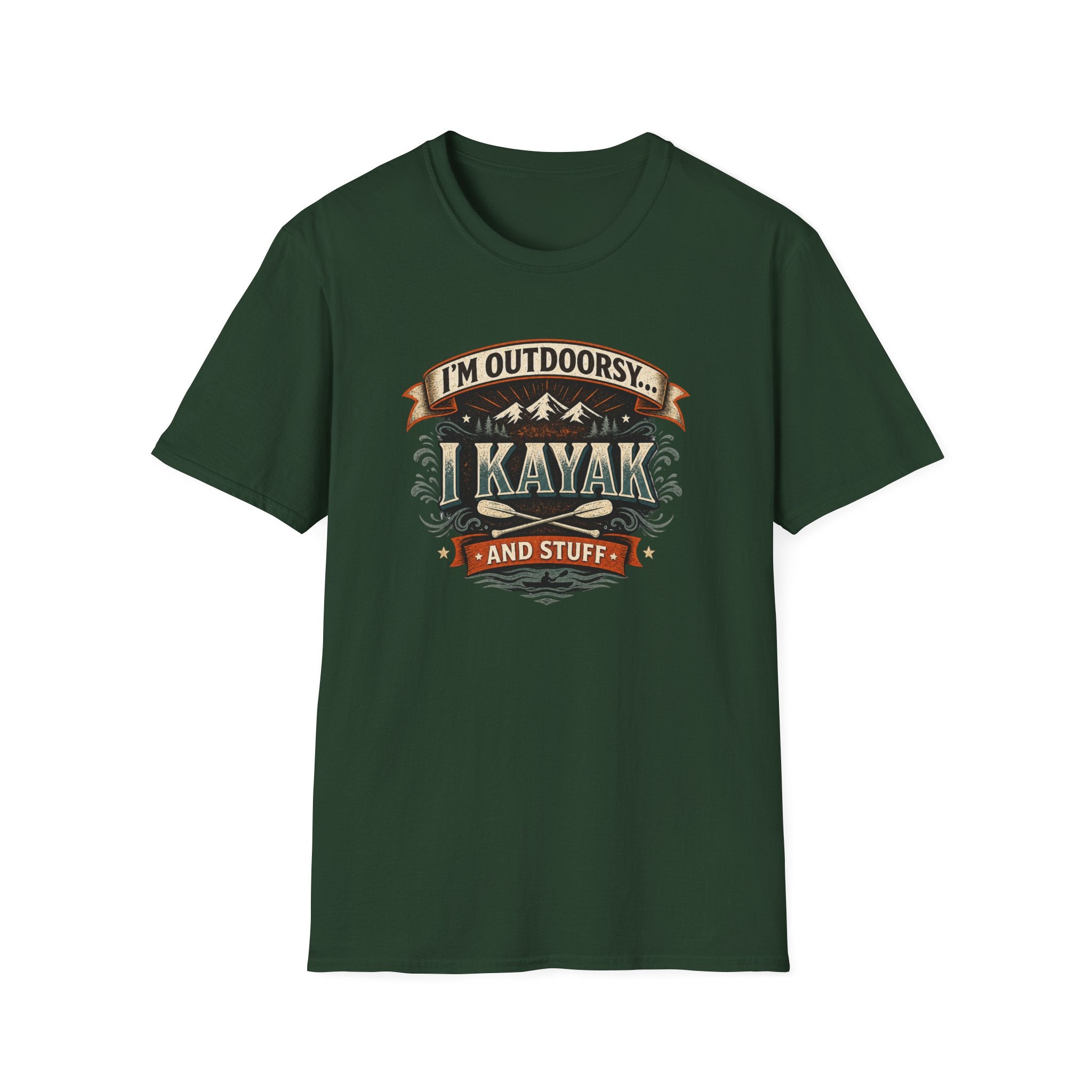 Kayak T-Shirt "I'm Outdoorsy"