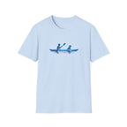 Kayak Dog T‑Shirt — Kayak Paddling with Dog Graphic Tee