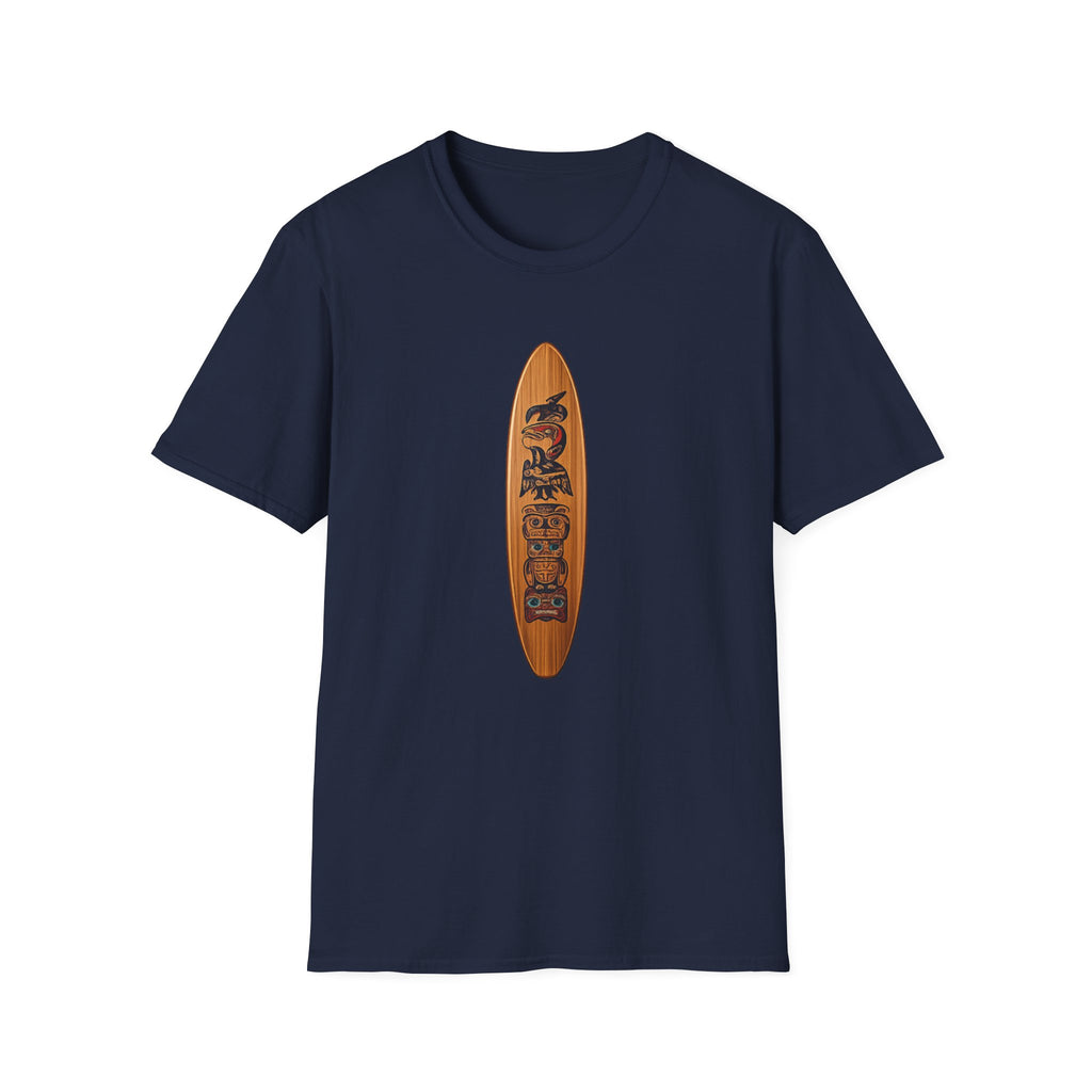 Paddleboard Tribal Graphic T-Shirt — Hawaiian Island Vibes Tee