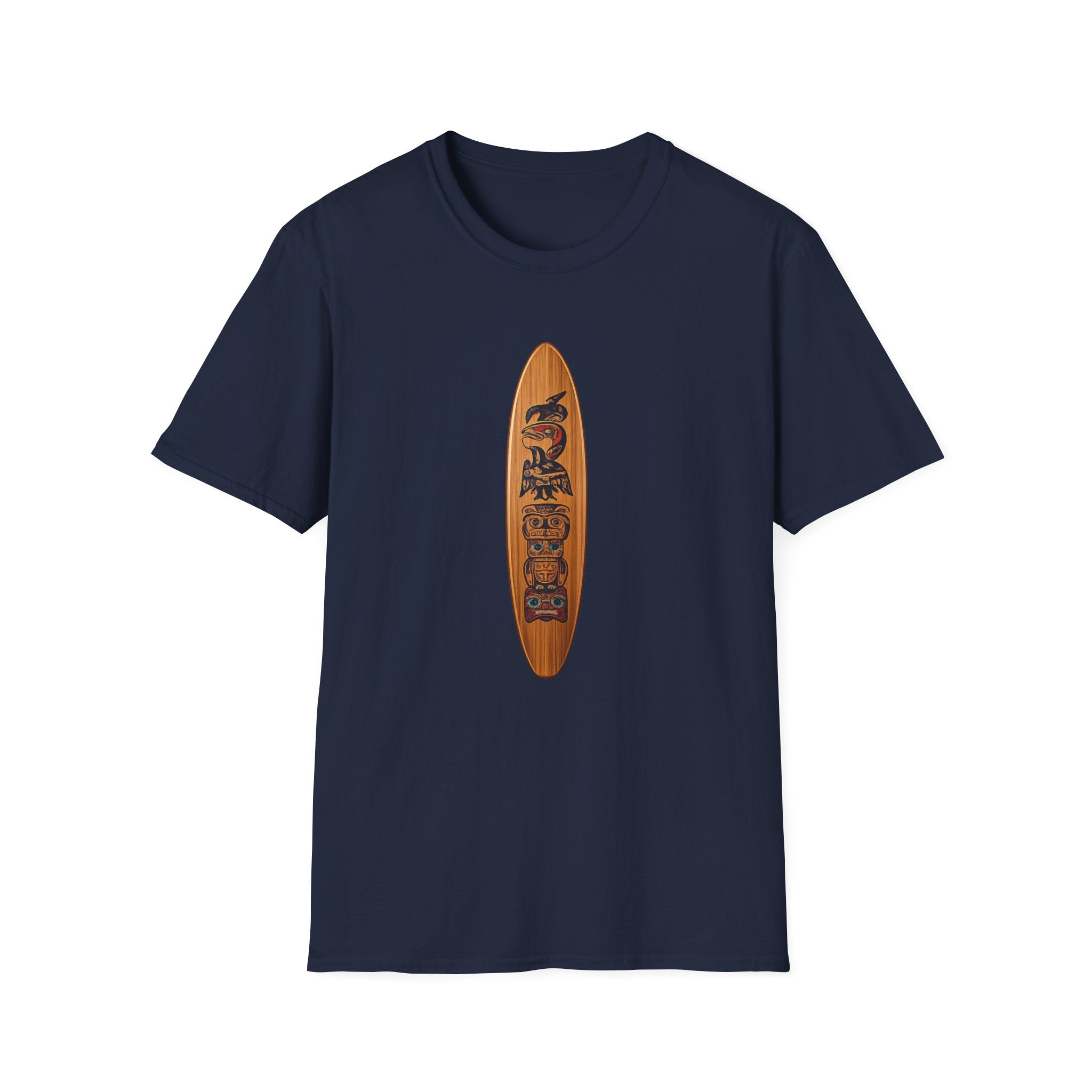 Paddleboard Tribal Graphic T-Shirt — Hawaiian Island Vibes Tee