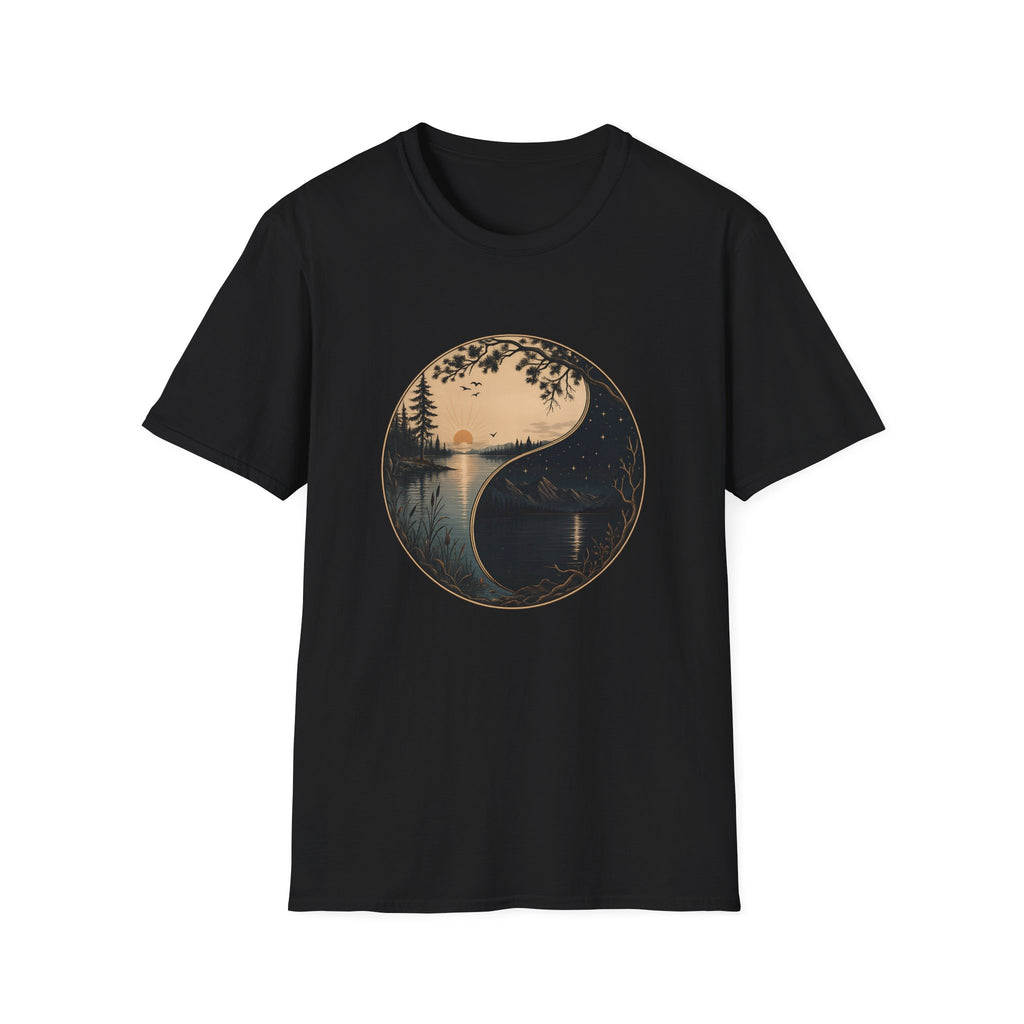 Yin Yang Nature Scenic T-Shirt