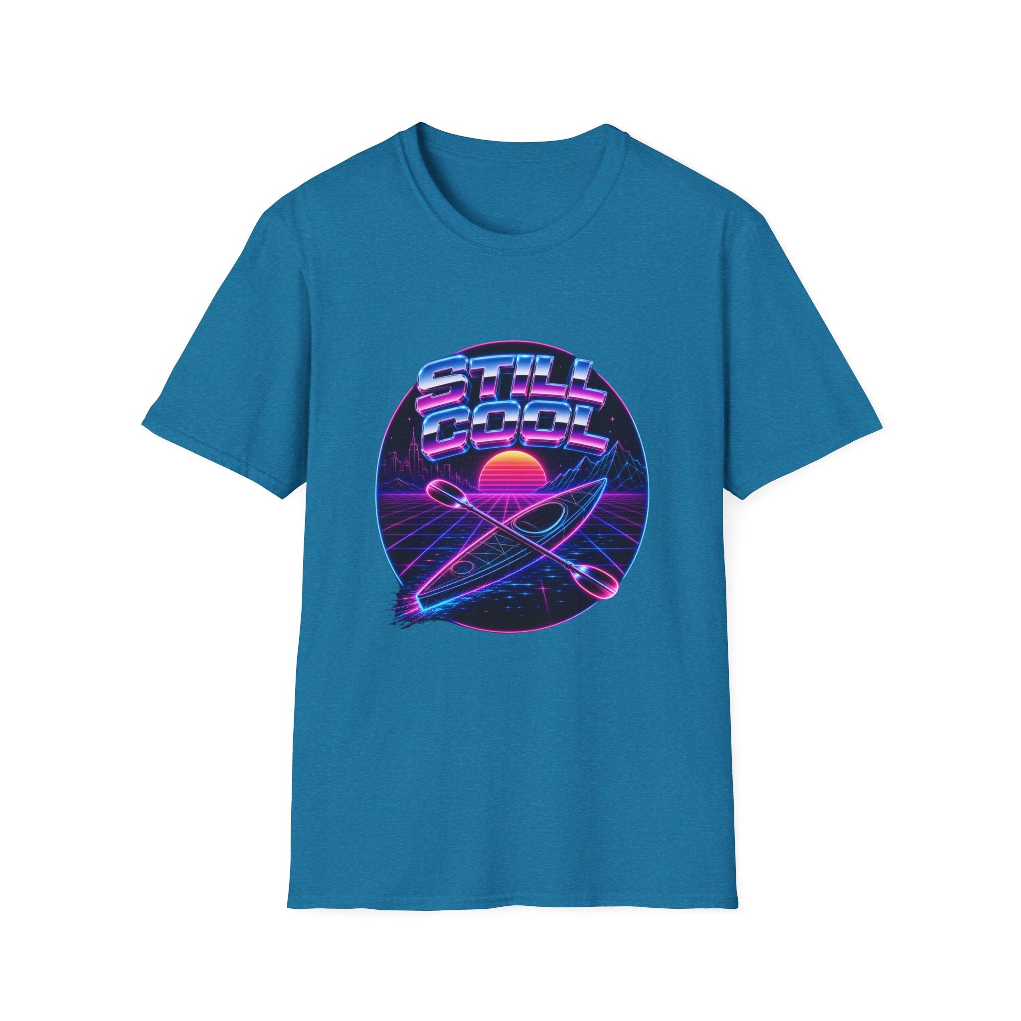 Retro Vaporwave "Still Cool" T-Shirt – 80s Neon Sunset Graphic Tee