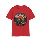 Kayaking Is My Jam T-Shirt — Retro Sunset Kayak Shirt for Paddlers