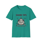 Shark Tips T-Shirt — 'Fingers Crossed' Funny Shark Tee