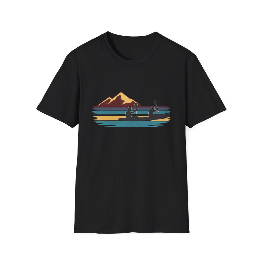 Retro Mountain Lake Paddle Tee