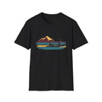 Retro Mountain Lake Paddle Tee