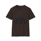 Bear Silhouette Nature Outdoors Tee