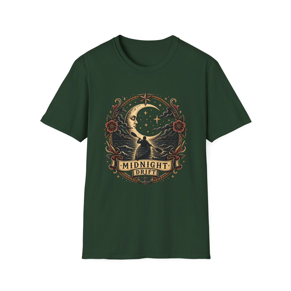 Midnight Drift Moonlit Graphic T-Shirt