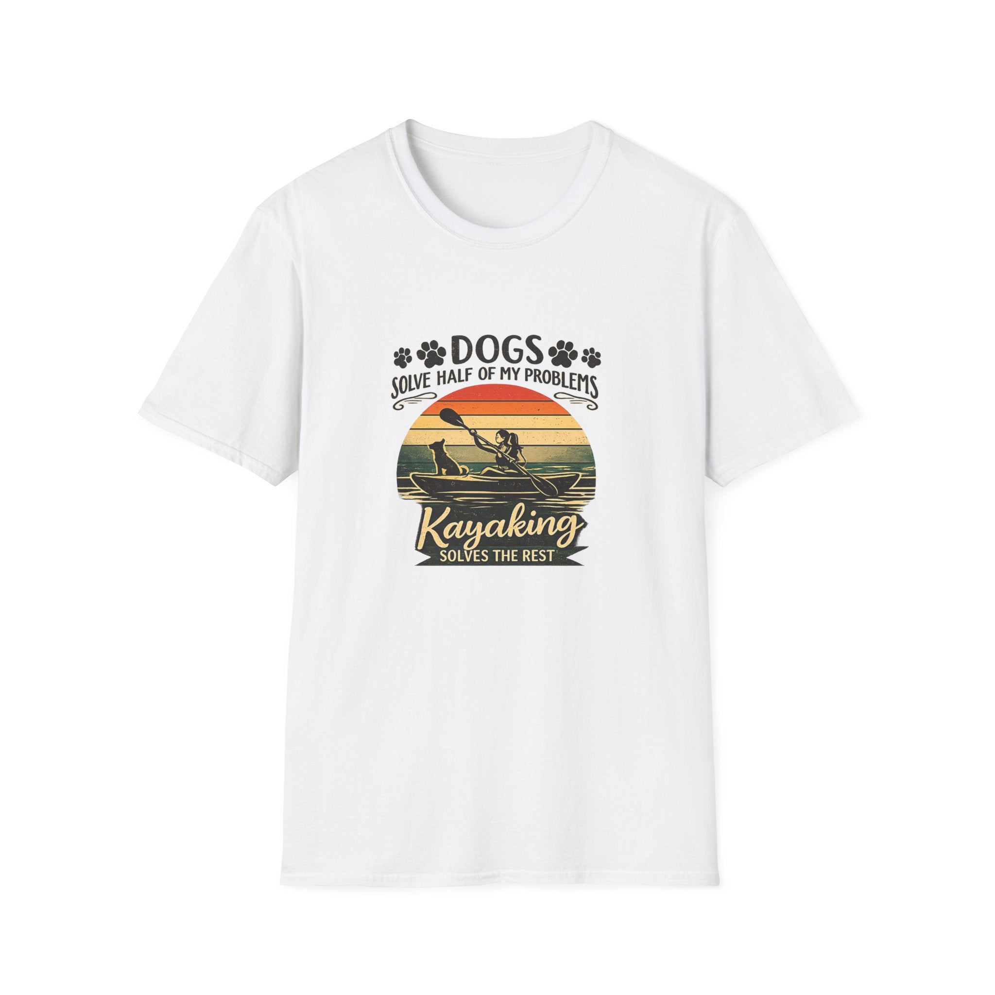 Kayaking With Dogs T-shirt