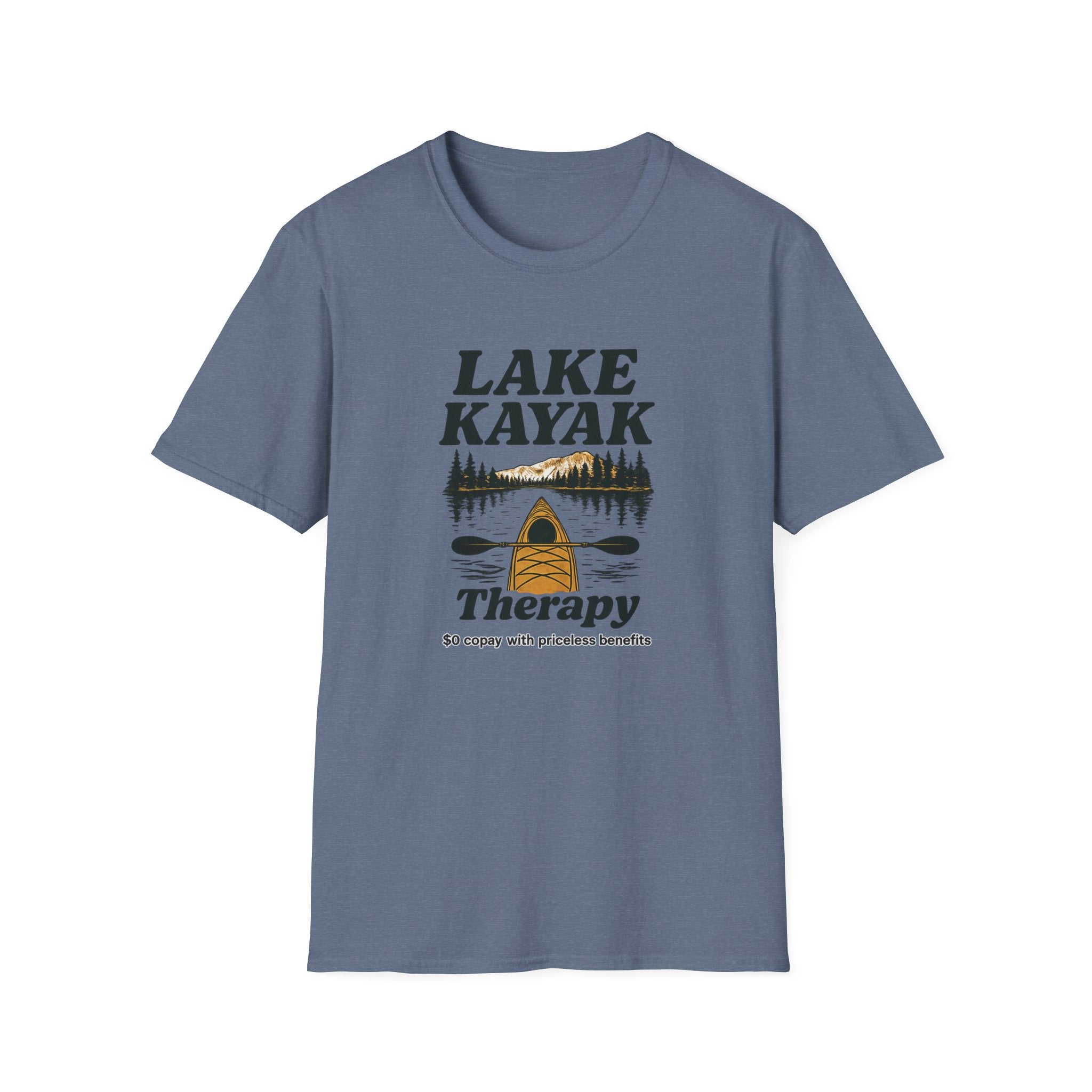 Lake Kayak Therapy T-Shirt