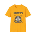 Shark Tips T-Shirt — 'Fingers Crossed' Funny Shark Tee