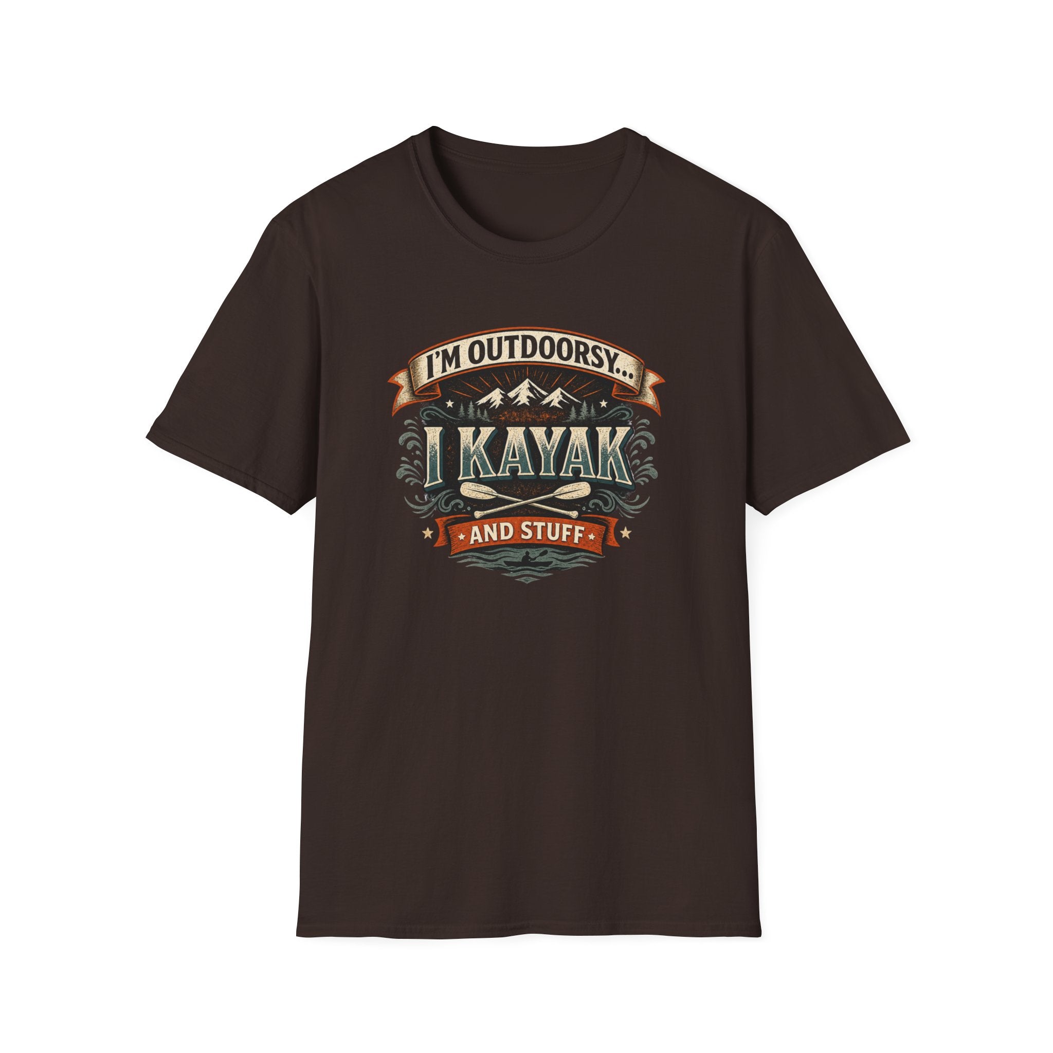 Kayak T-Shirt "I'm Outdoorsy"