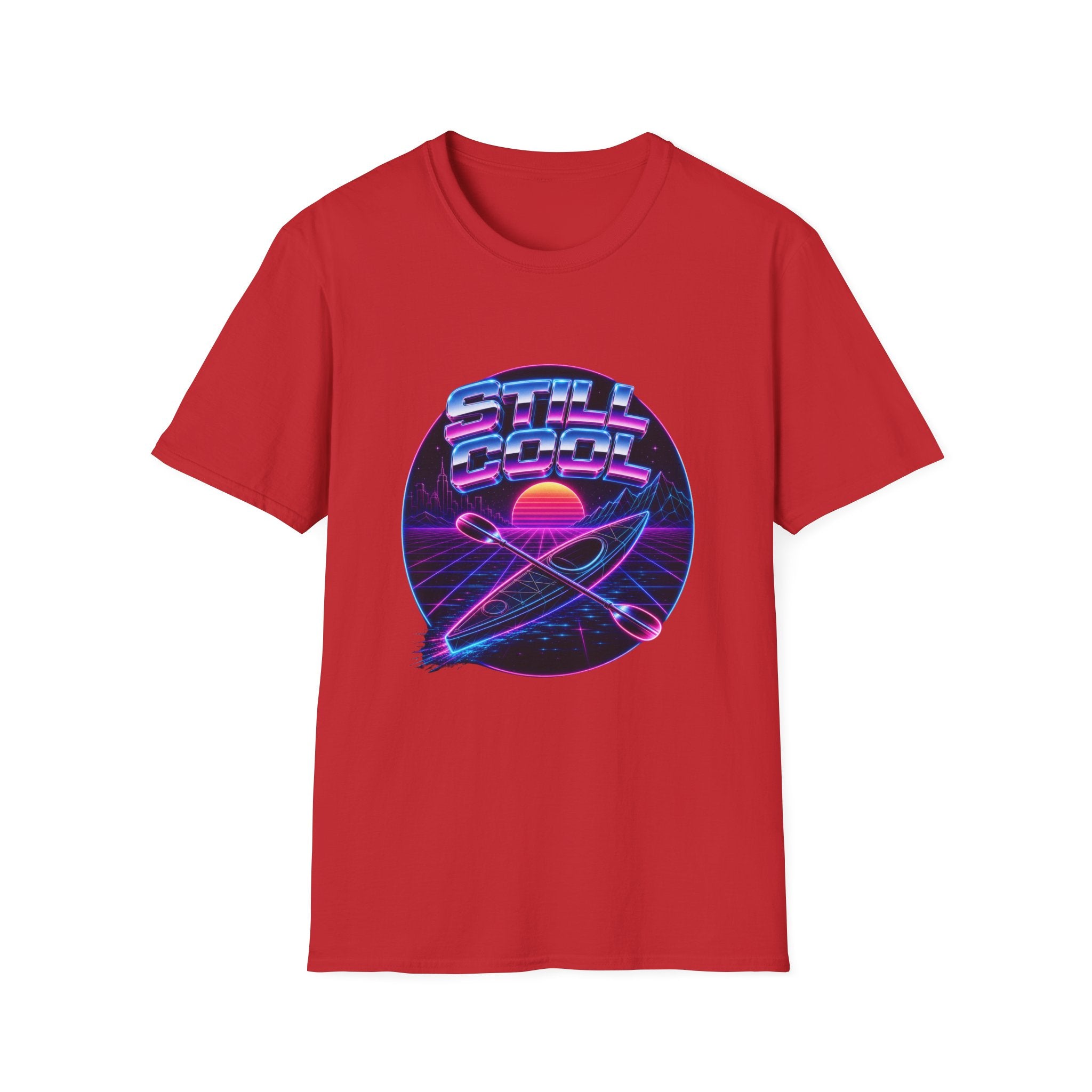 Retro Vaporwave "Still Cool" T-Shirt – 80s Neon Sunset Graphic Tee