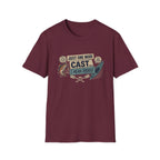 Fishing T-Shirt – "Just One More Cast, I Mean Paddle" Funny Angler Tee