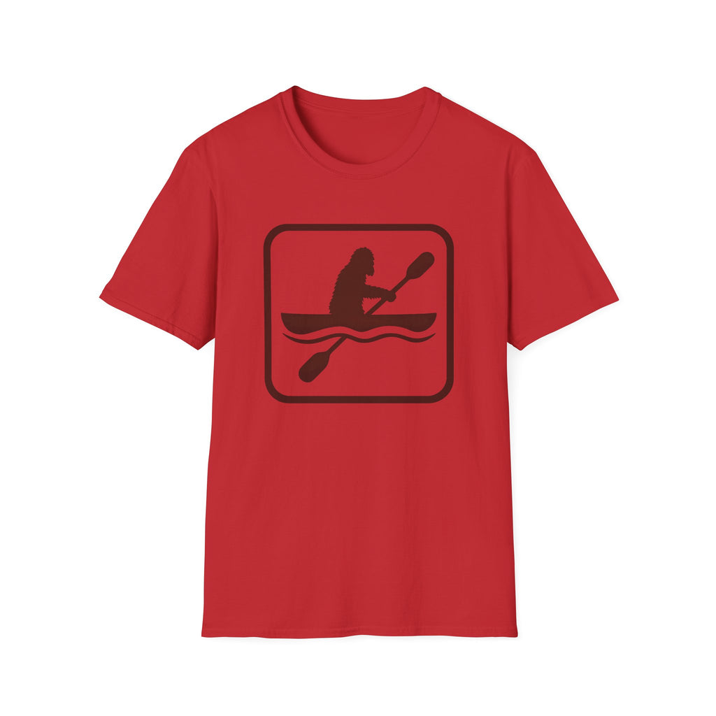 Kayaking Icon Retro Pictogram T-Shirt