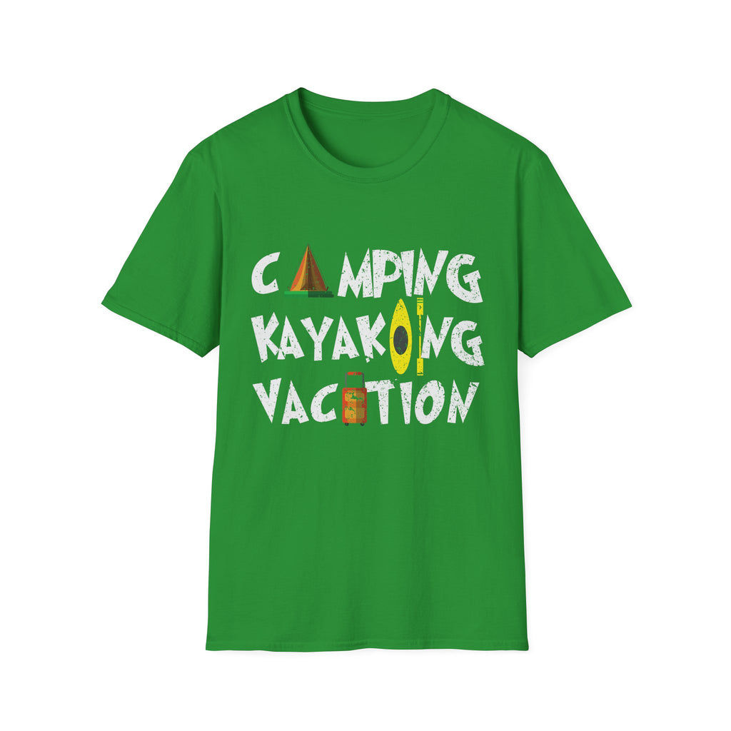 Camping Kayaking Vacation T-Shirt