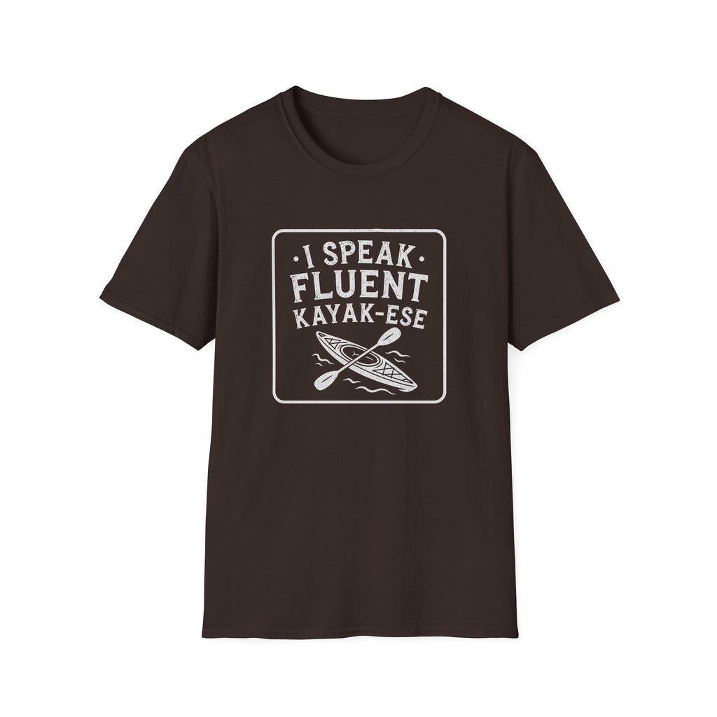 I Speak Fluent Kayak-Ese T-shirt