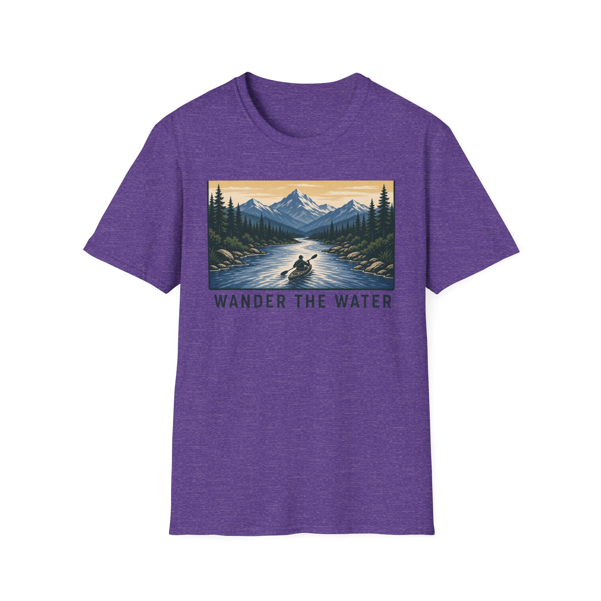 Wander the Water T-Shirt — Mountain Kayak Adventure Tee