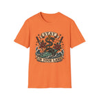 Stay In Your Lane T-Shirt — Vintage Caduceus, Swords & Roses Graphic Tee