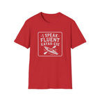 I Speak Fluent Kayak-Ese T-shirt