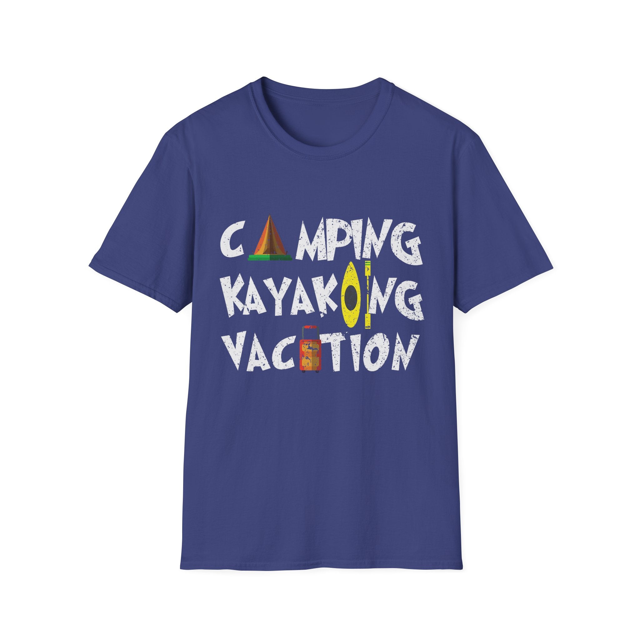 Camping Kayaking Vacation T-Shirt