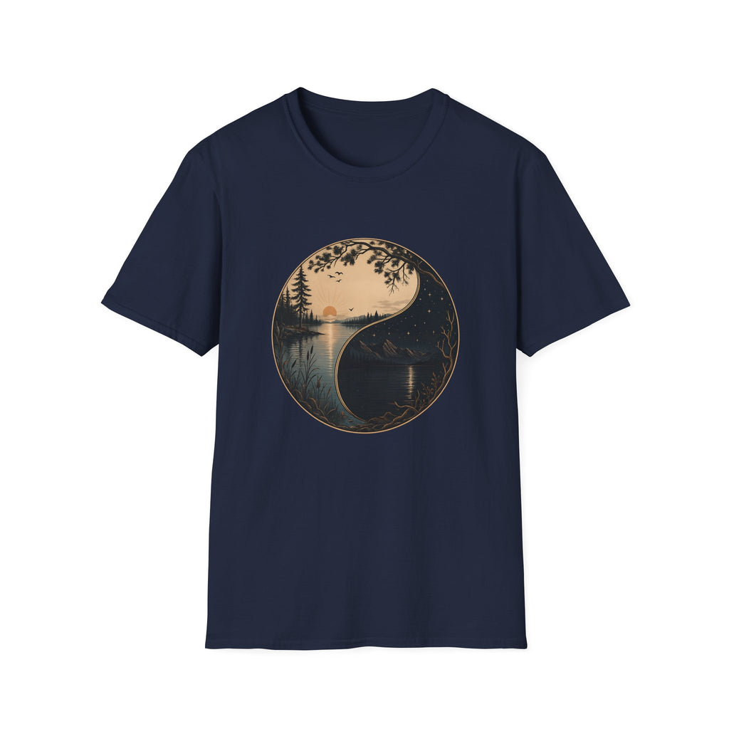 Yin Yang Nature Scenic T-Shirt