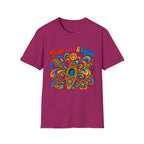 Peace, Love & Kayaks T-Shirt — Retro Hippie Tee