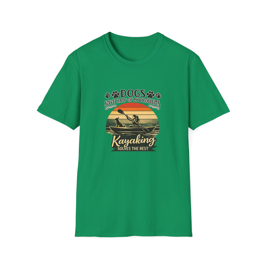 Kayaking With Dogs T-shirt