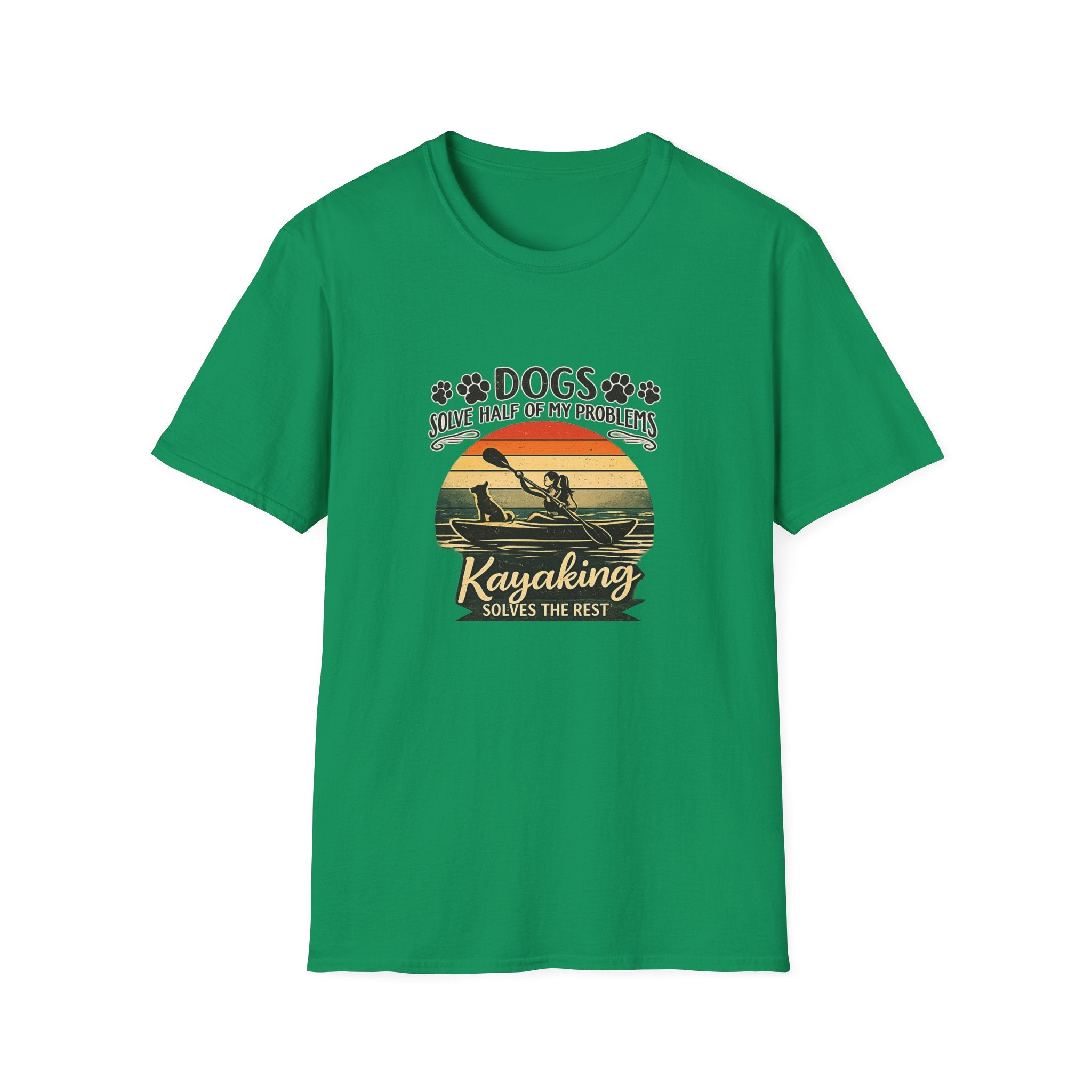 Kayaking With Dogs T-shirt