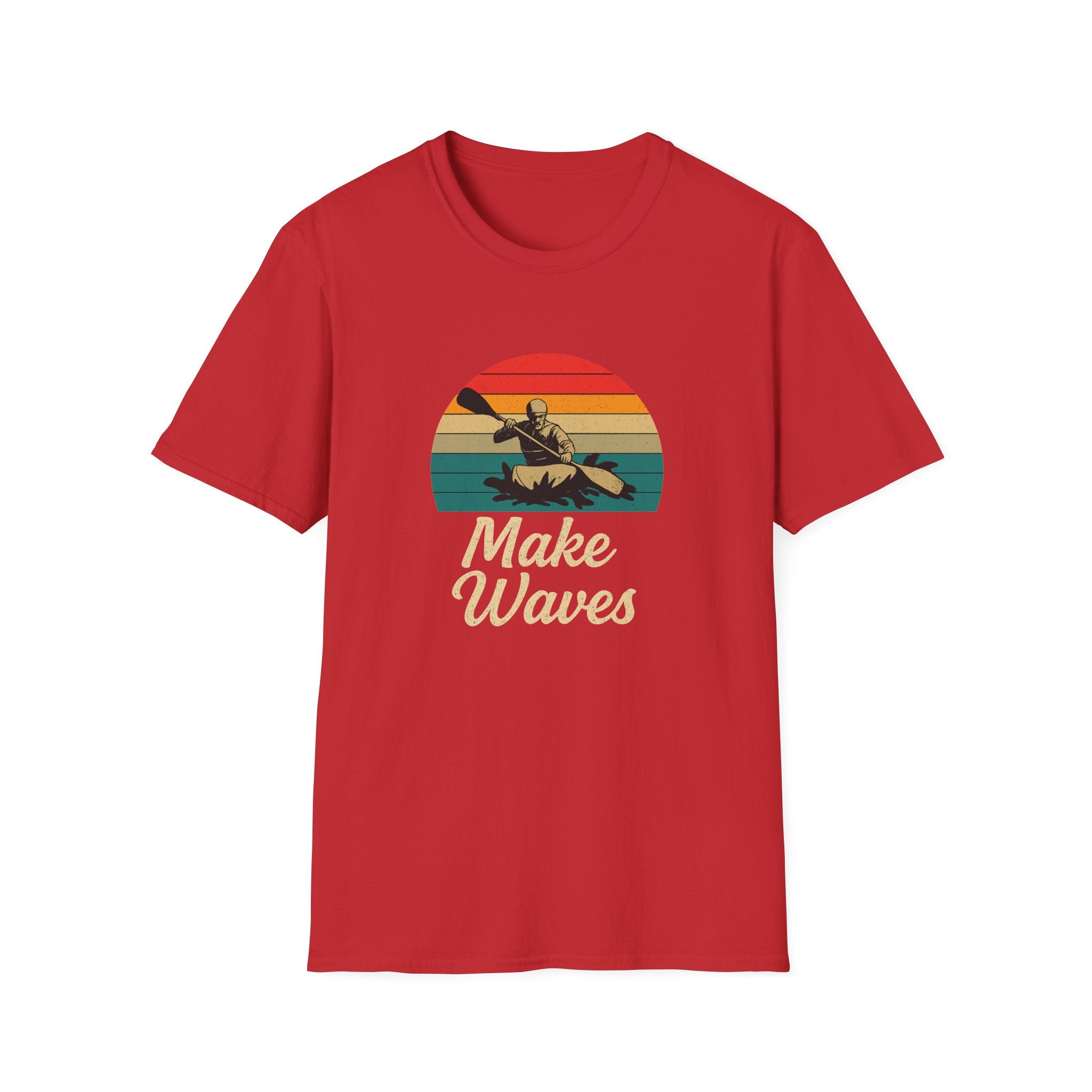 Make Waves Retro Sunset Tee