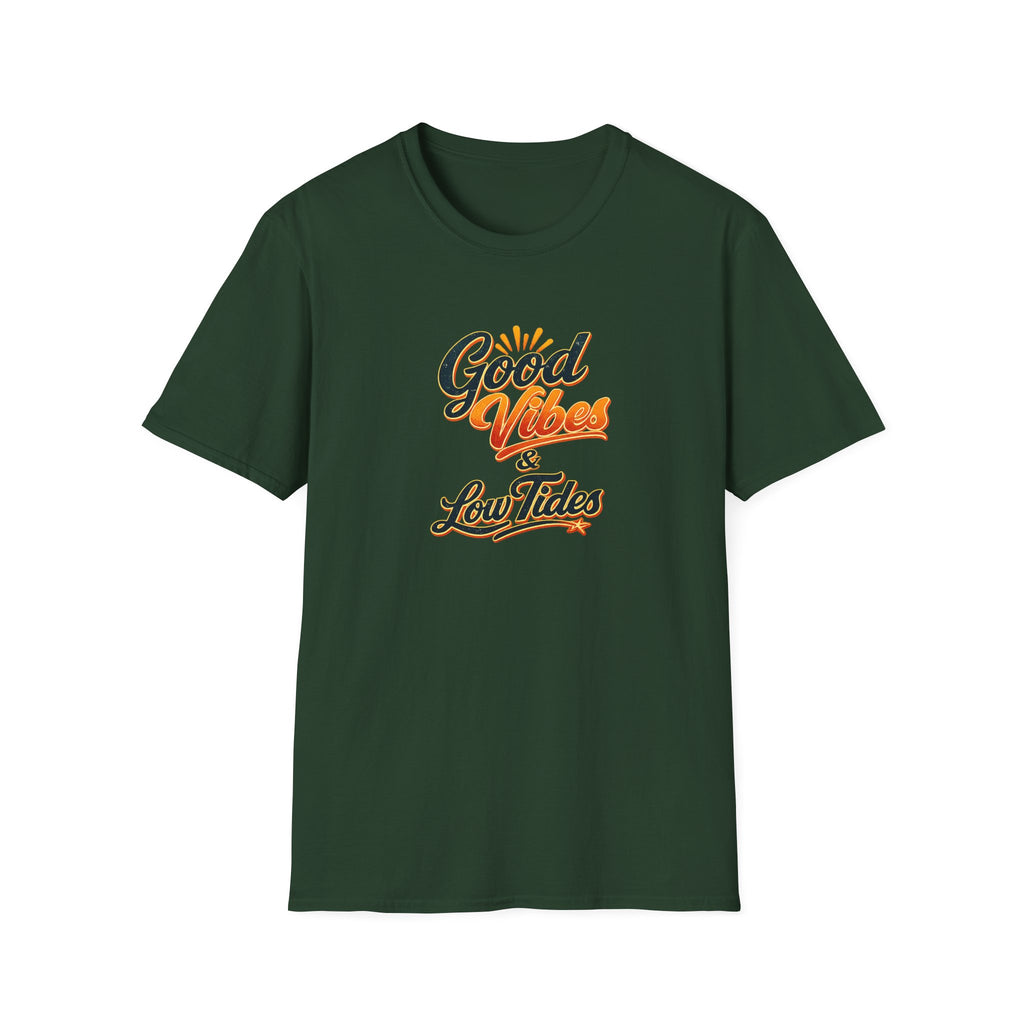 Good Vibes & Low Tides Kayaking T-Shirt